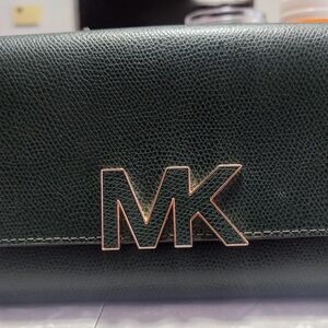 Michael Kors Dark Green Wallet